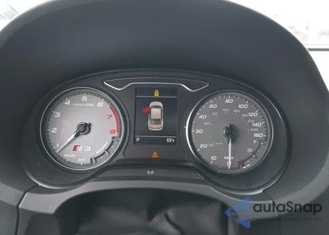 2016 Audi S3 2.0T Premium Plus z USA, uszkodzony, nr VIN WAUB1GFF3G1077246